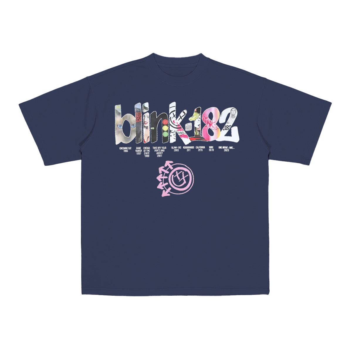 Blink-182 Cotton Unisex T-shirt