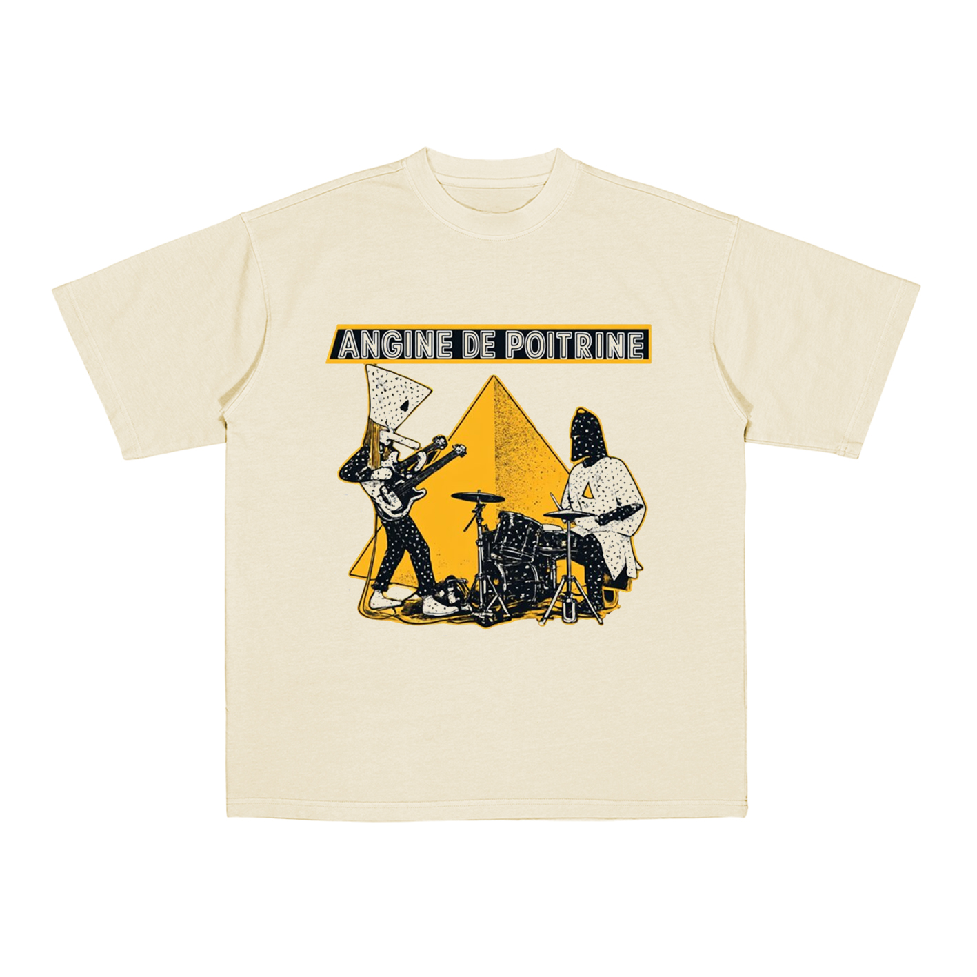 Angine De Poitrine Cotton Unisex T-shirt