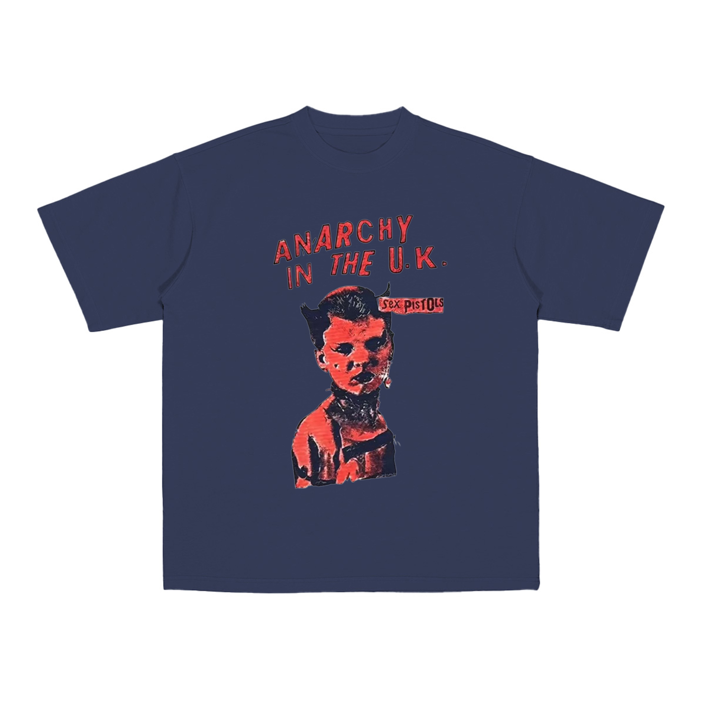 Anarchy in the U.K Sex Pistols Band Cotton Unisex T-shirt