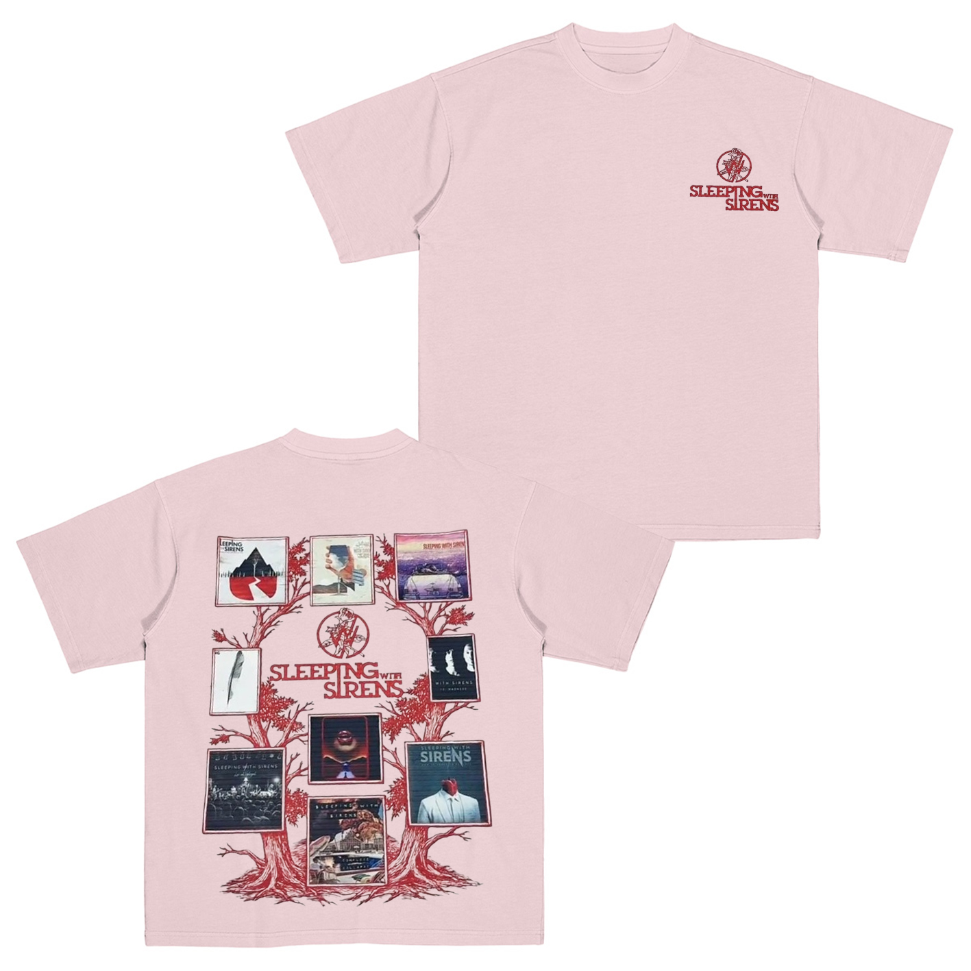 Sleeping With Sirens  Cotton Unisex T-shirt