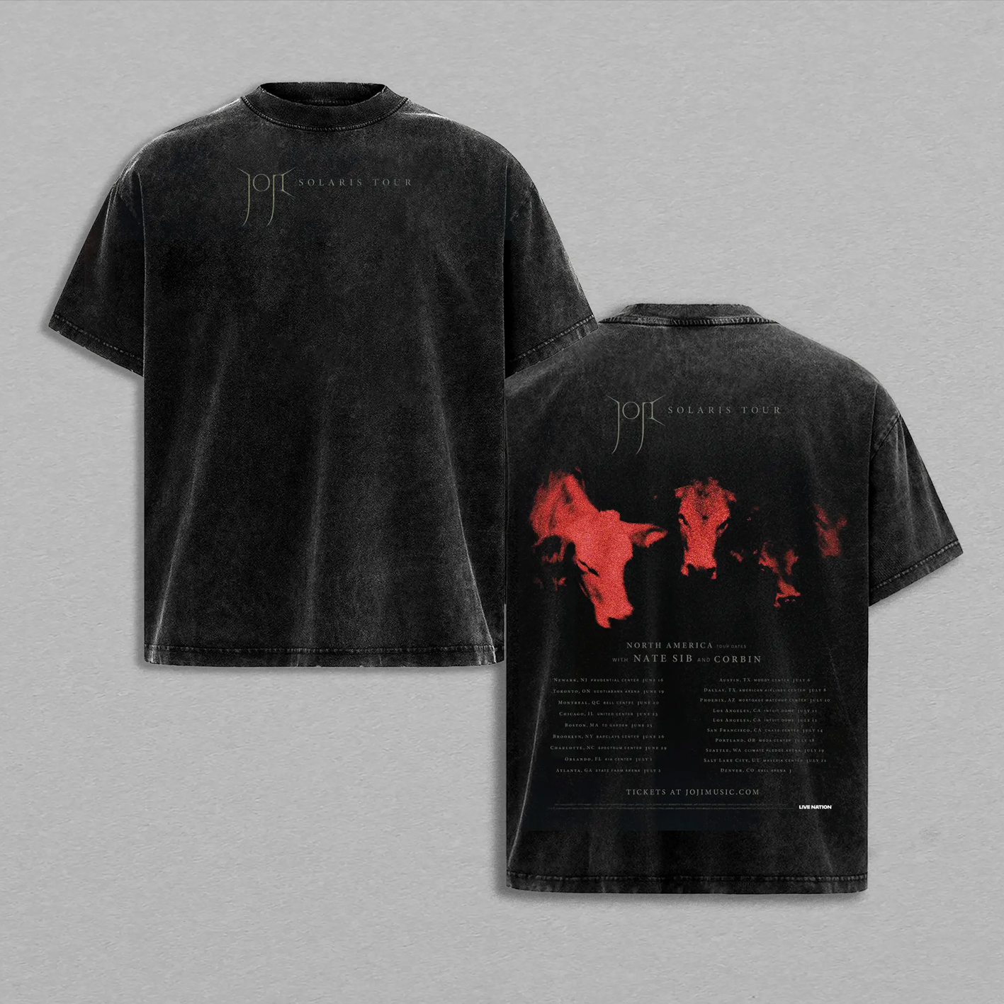 Collection] Joji Solaris Washed Unisex T-Shirt