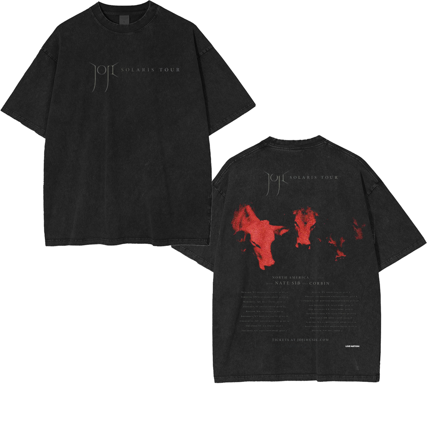 Collection] Joji Solaris Washed Unisex T-Shirt