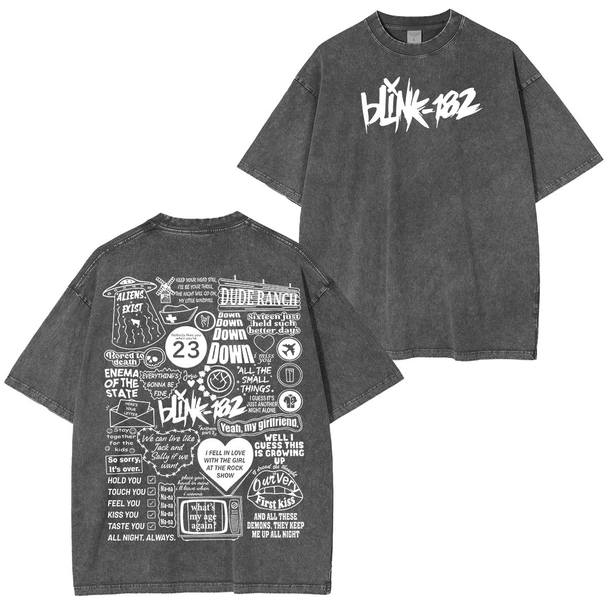 Blink-182 Washed Unisex T-Shirt