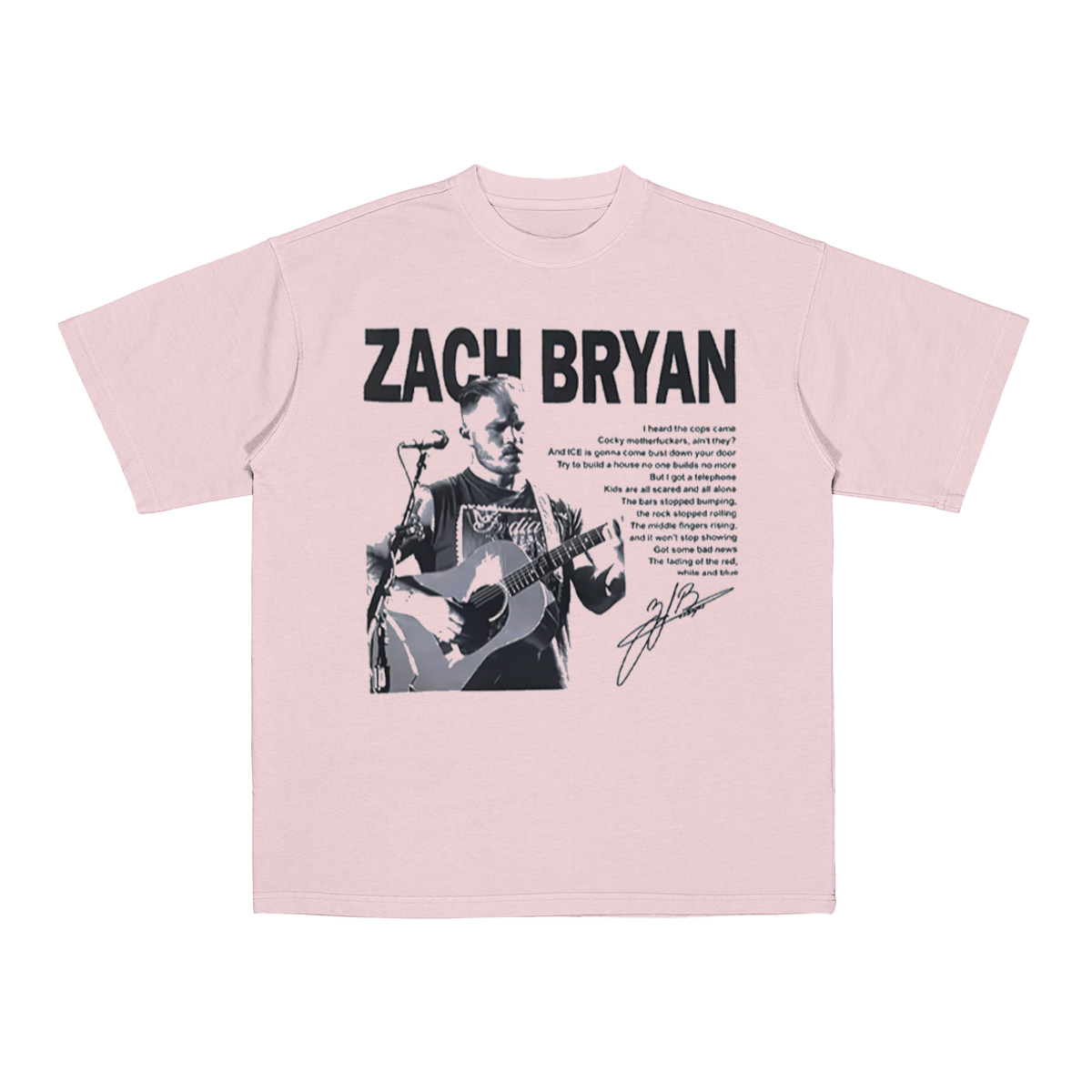 Zach Bryan Cotton Unisex T-shirt
