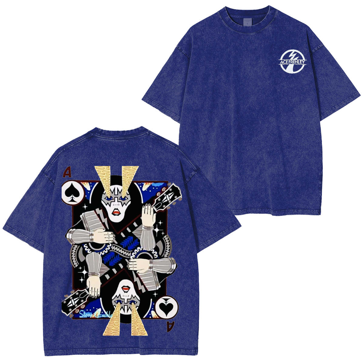 Ace Frehley Washed Unisex T-Shirt