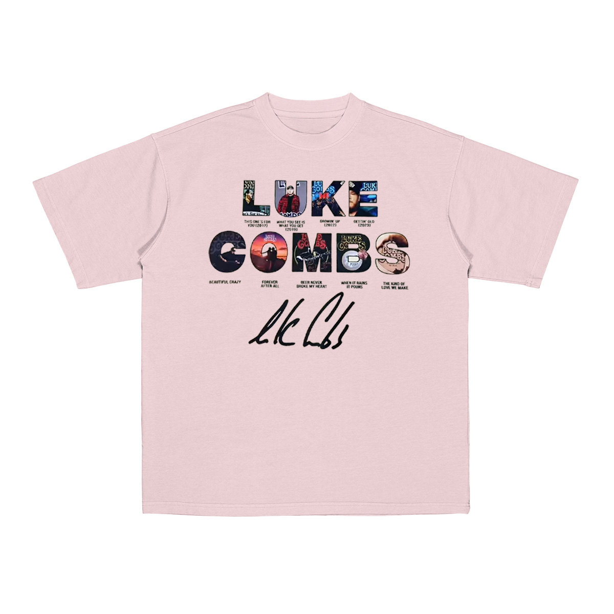 Luke Combs Cotton Unisex T-shirt