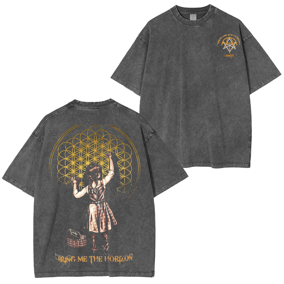 Bring Me The Horizon Washed Unisex T-Shirt