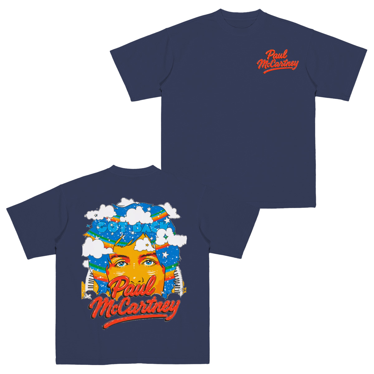 Paul McCartney Cotton Unisex T-shirt