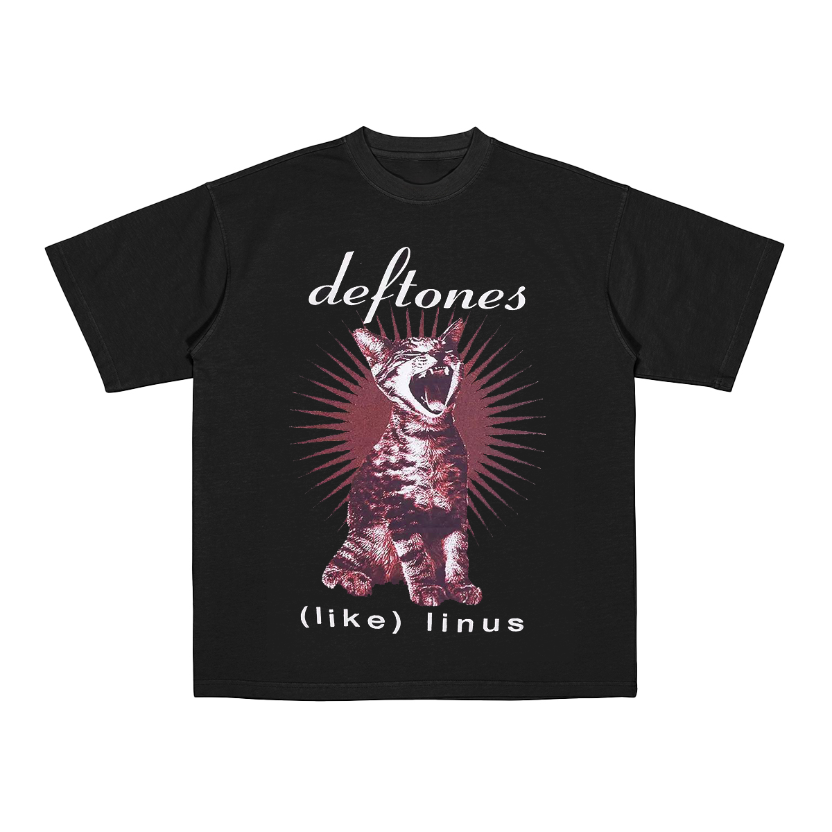 Deftones Like Linus Album Cover Boyfriend Fit Girls Cotton Unisex T-shirt