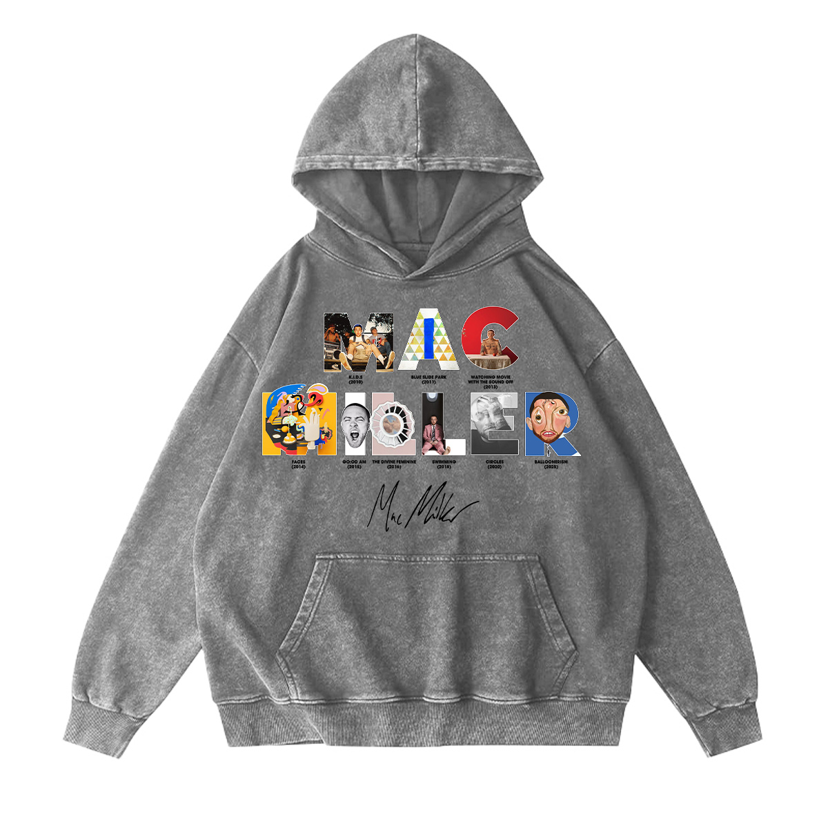 Mac Miller Washed Unisex Hoodie