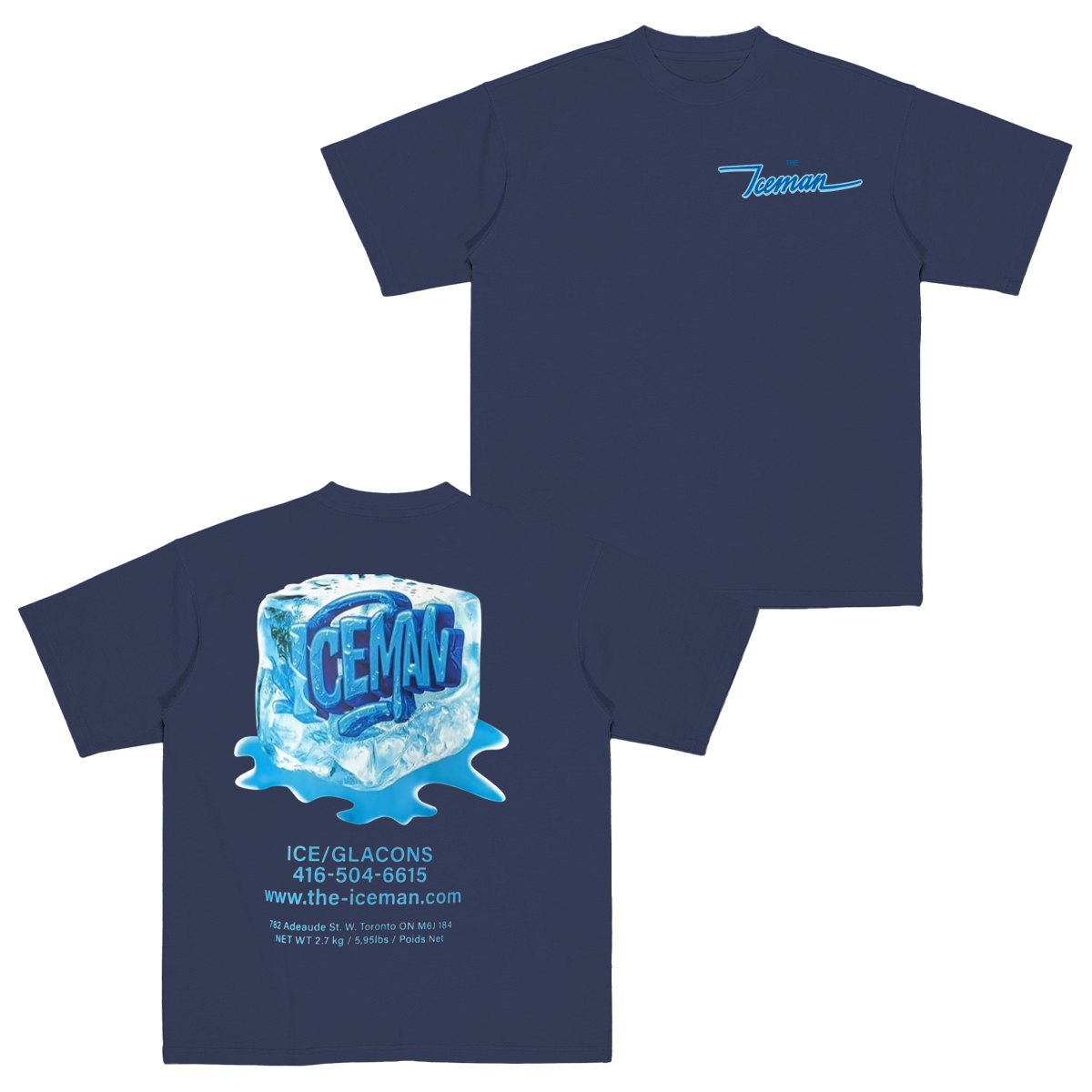 Drake the Iceman Cotton Unisex T-shirt