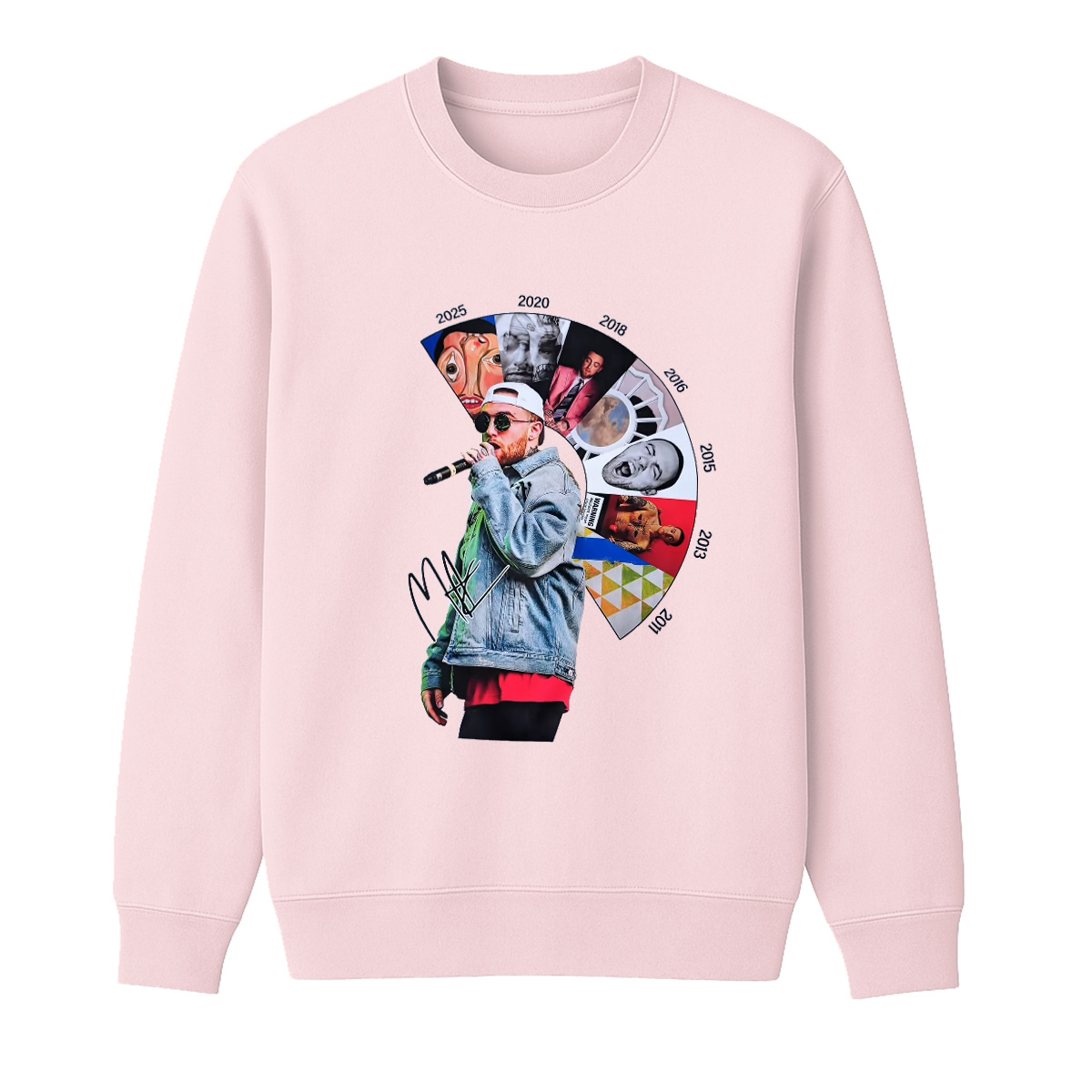 Mac Miller Unisex Cotton Creneck Sweatshirt