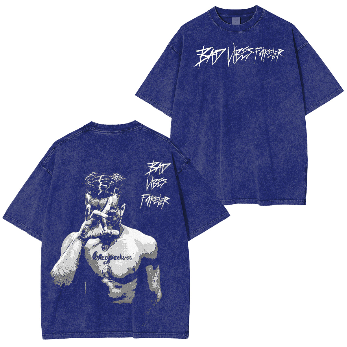 Bad Vibes Forever XXXTentacion Washed Unisex T-Shirt