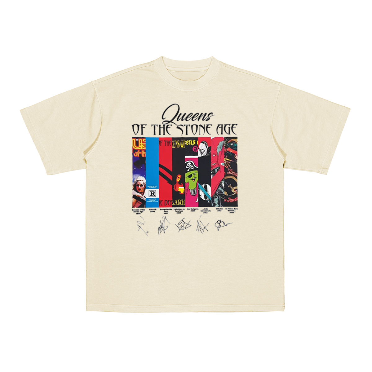 Queens of the Stone Age Cotton Unisex T-shirt