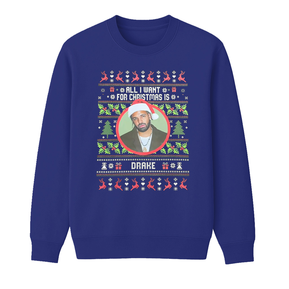 Drake Unisex Cotton Creneck Sweatshirt