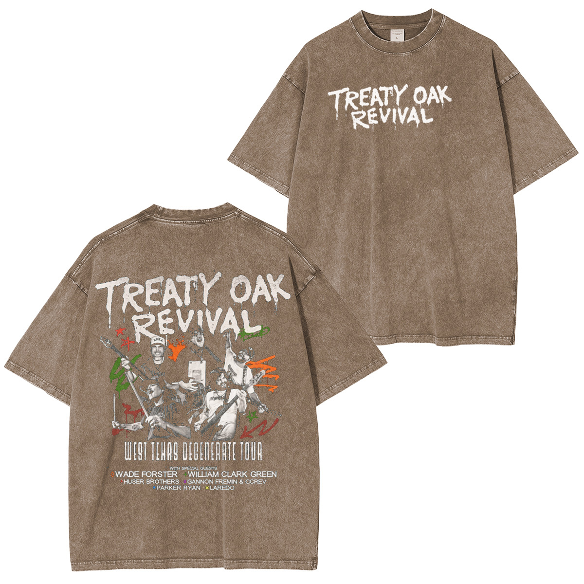 Treaty Oak Revival Washed Unisex T-Shirt
