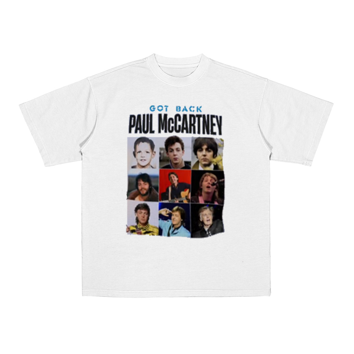 Paul McCartney Cotton Unisex T-shirt