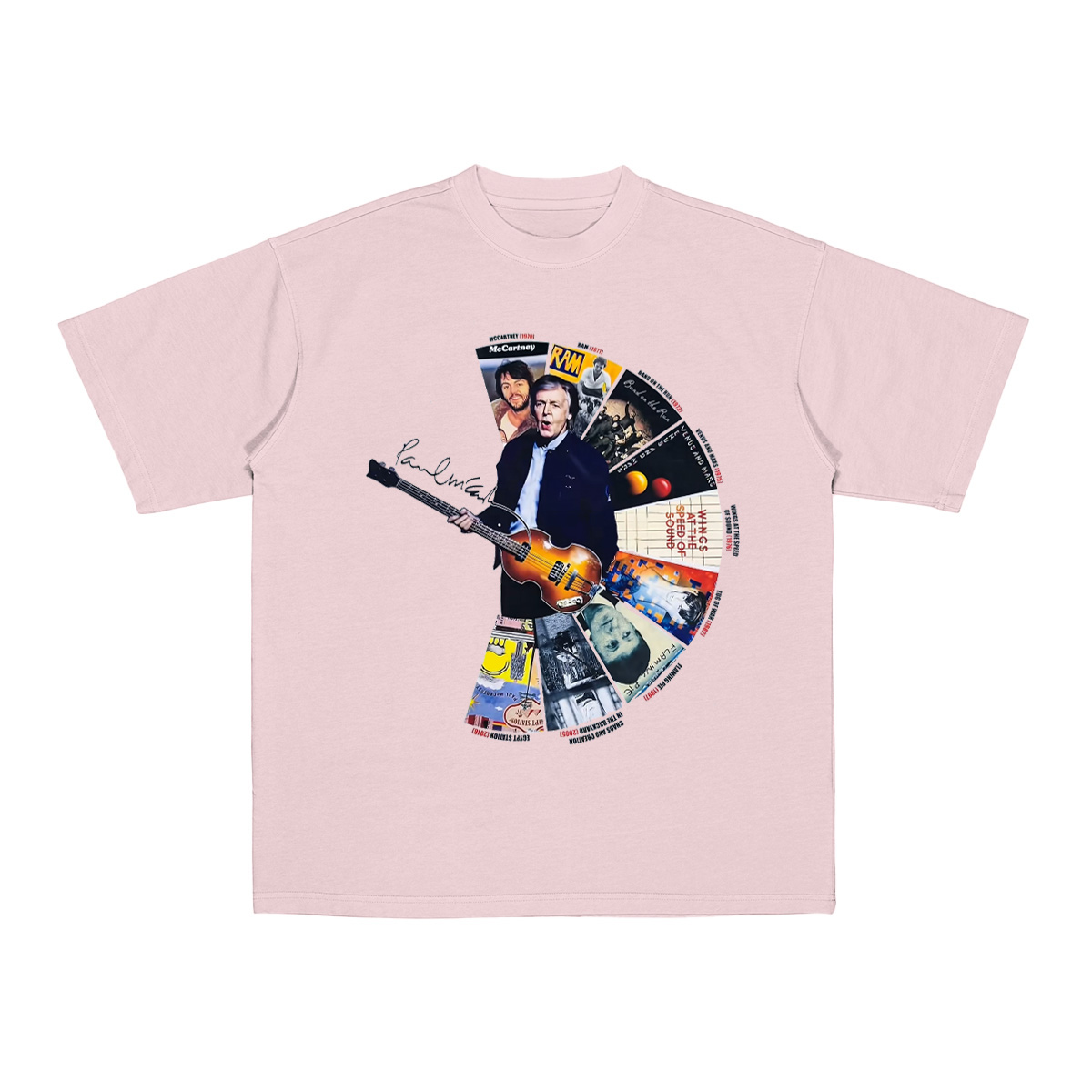 Paul McCartney Cotton Unisex T-shirt