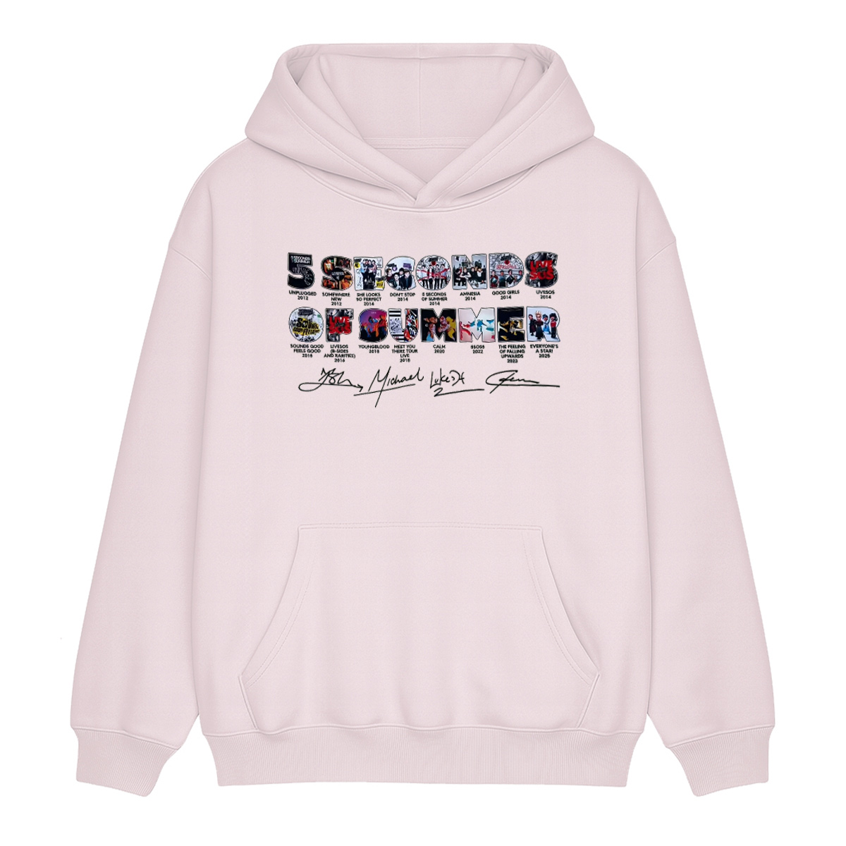 5 Seconds of Summer Unisex Cotton Hoodie