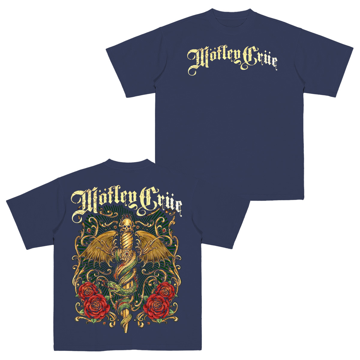Motley Crue Cotton Unisex T-Shirt