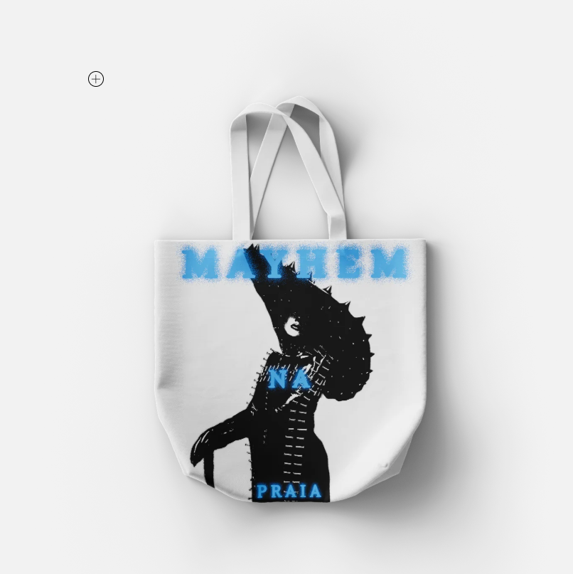 Lady Gaga White Tote