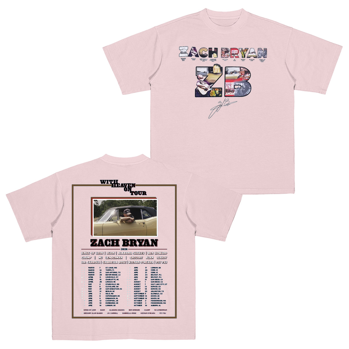 Zach Bryan Cotton Unisex T-shirt