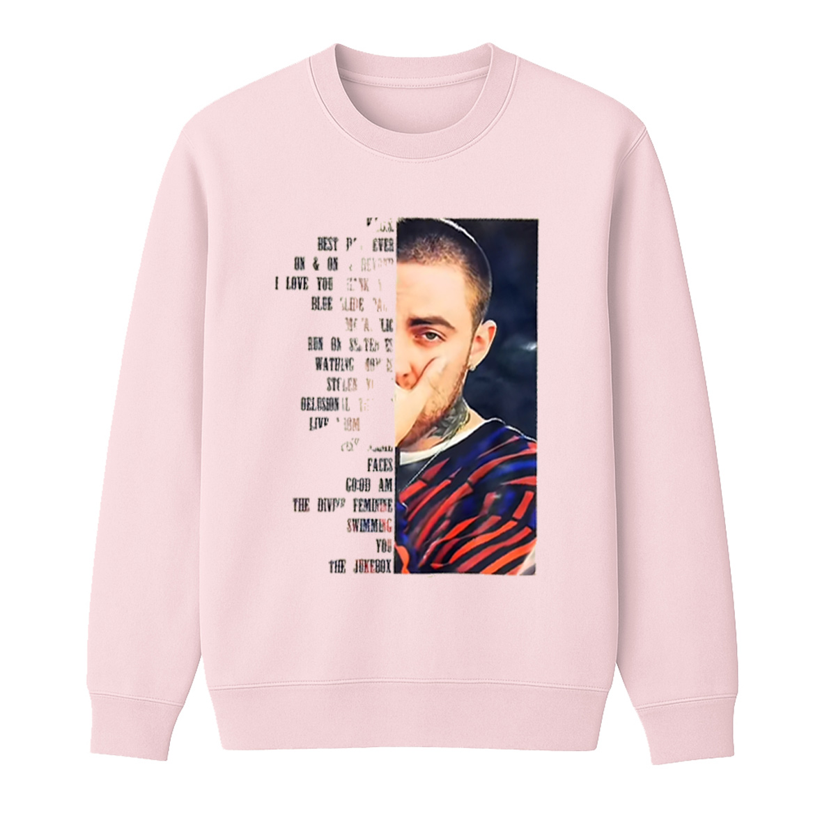 Mac Miller Cotton Unisex Crewneck Sweatshirt
