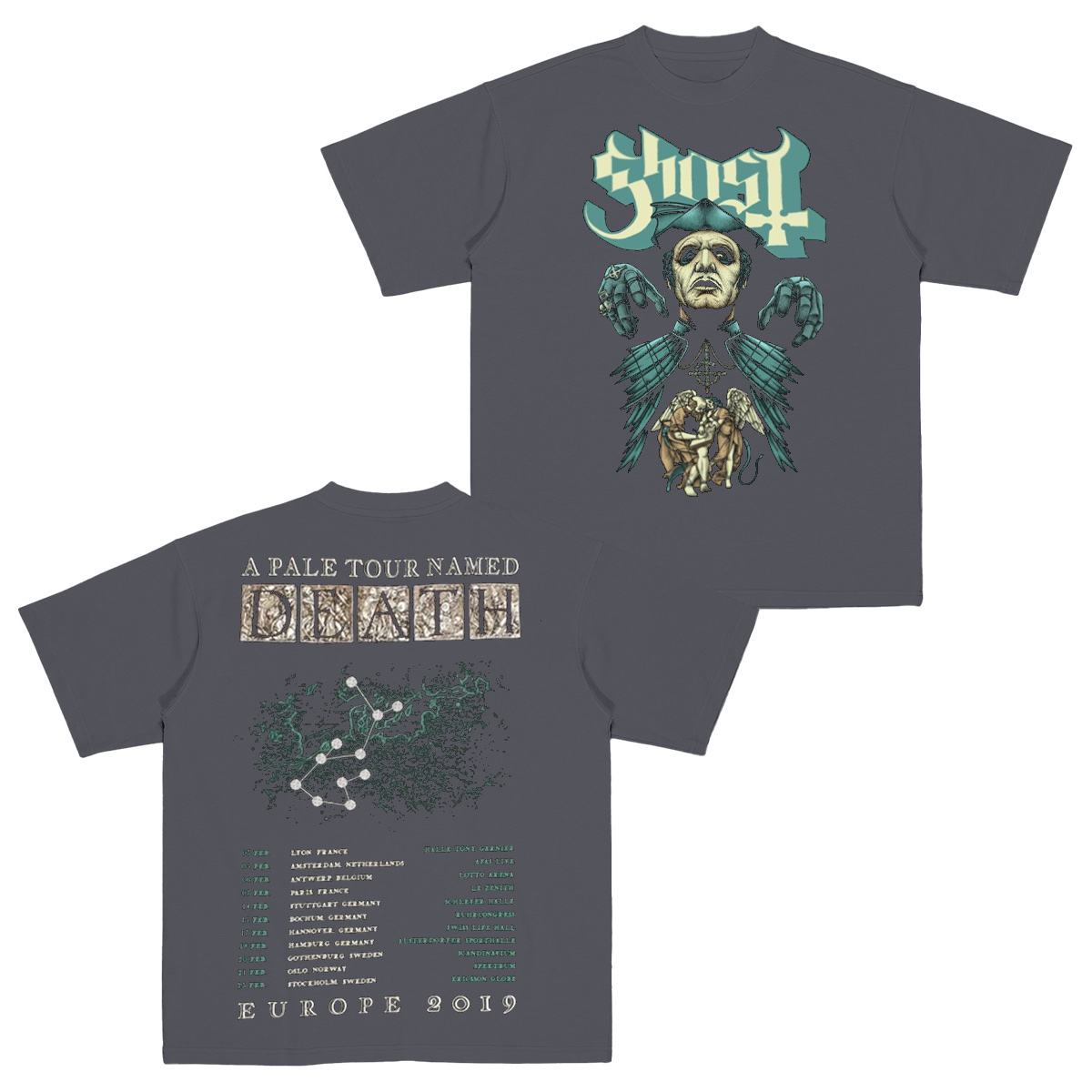 Ghost Cotton Unisex T-shirt