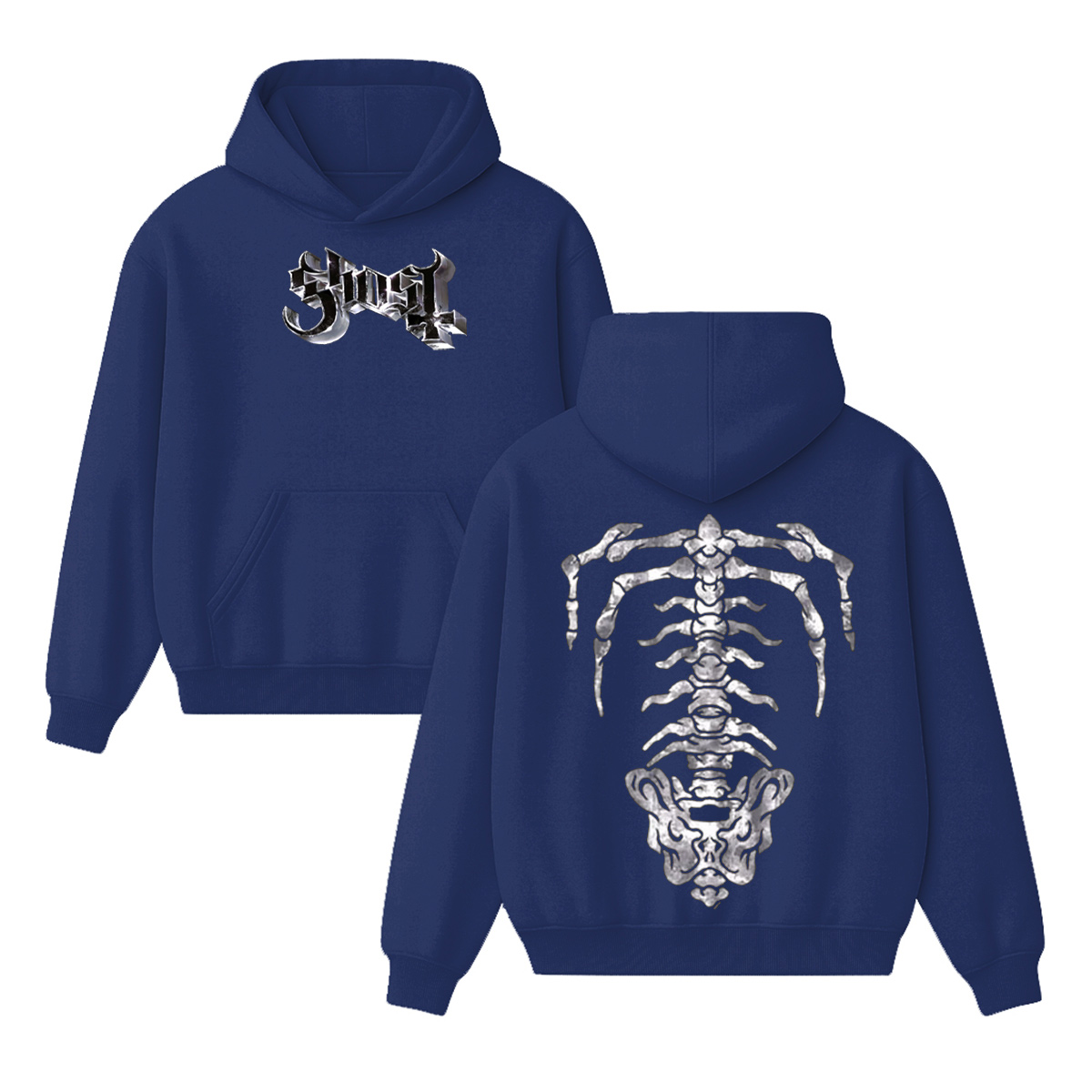 Ghost Unisex Cotton Hoodie
