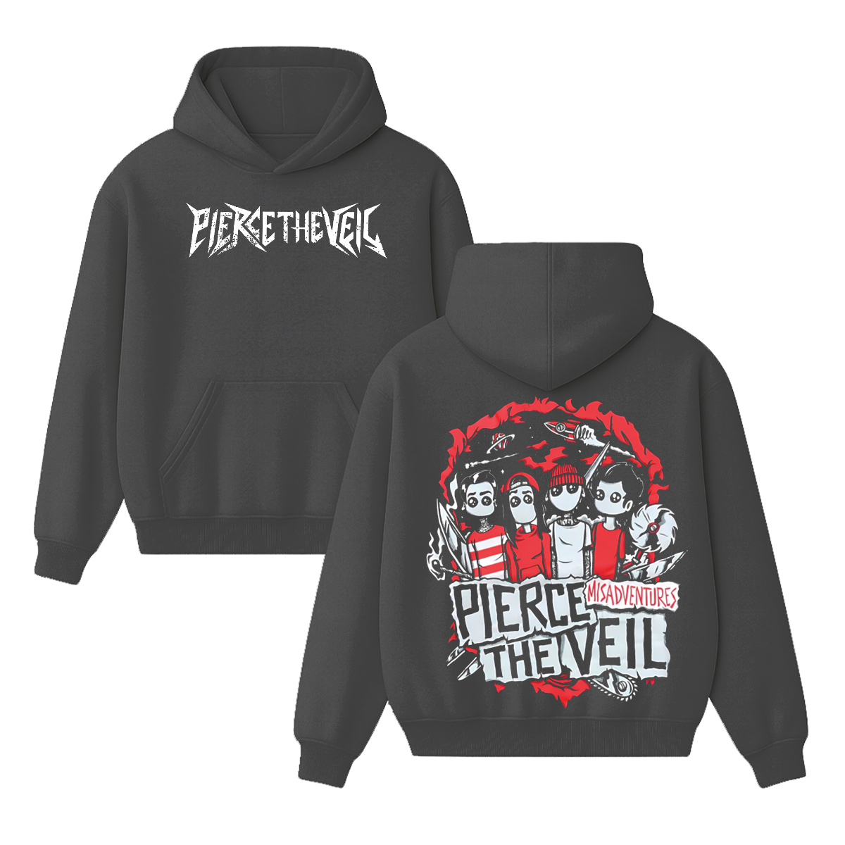 Pierce The Veil Unisex Cotton Hoodie