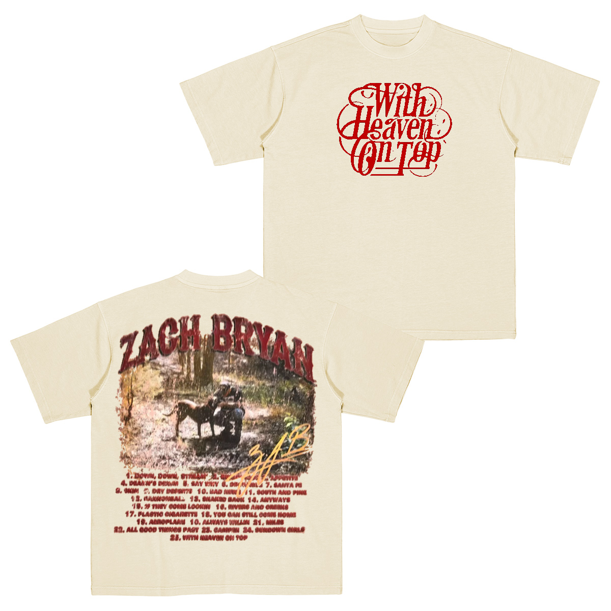 Zach Bryan Cotton Unisex T-shirt