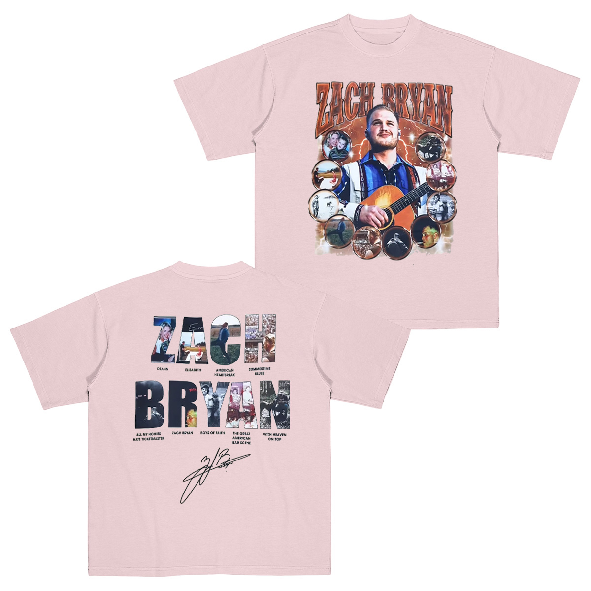 Zach Bryan Cotton Unisex T-shirt