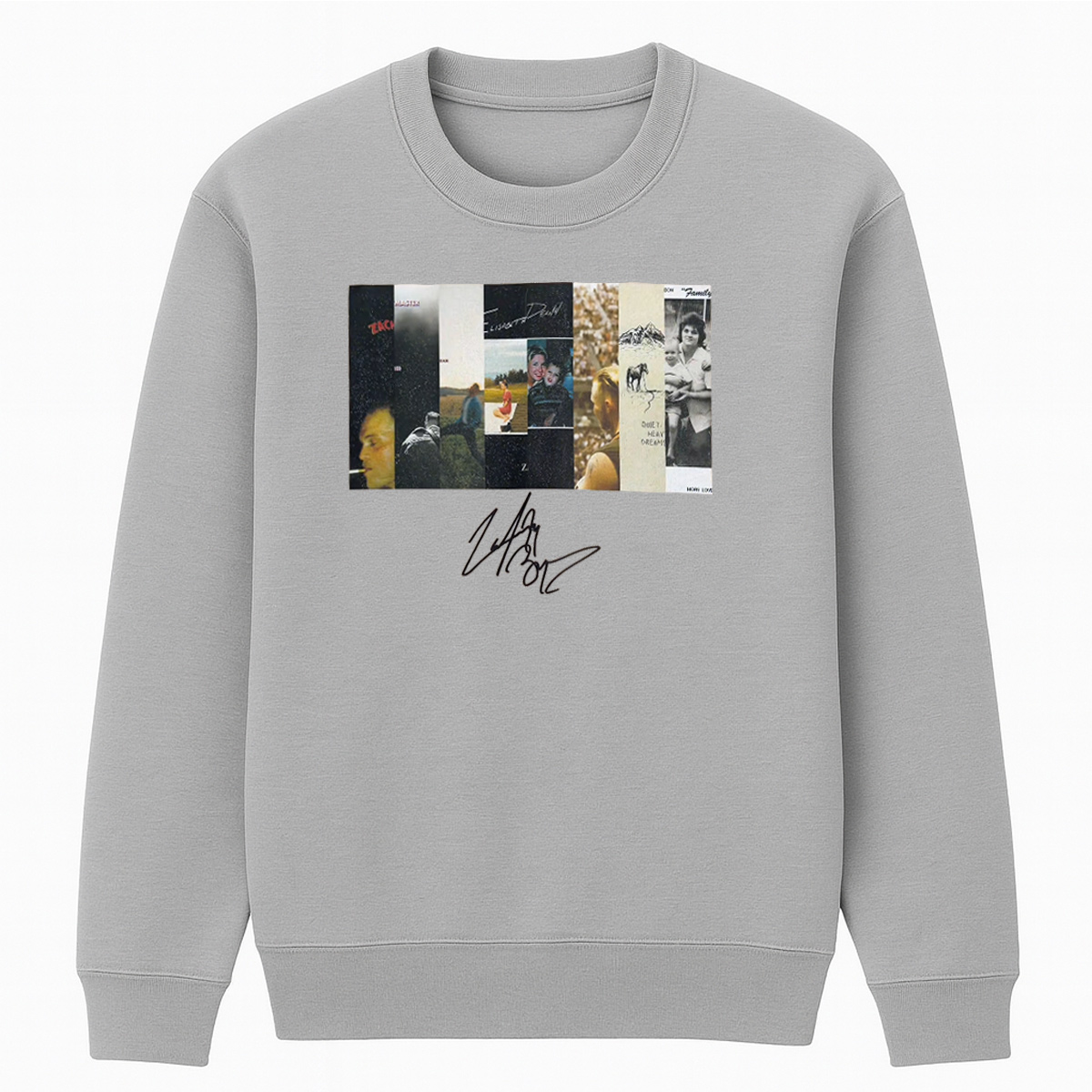Zach Bryan Cotton Unisex Crewneck Sweatshirt