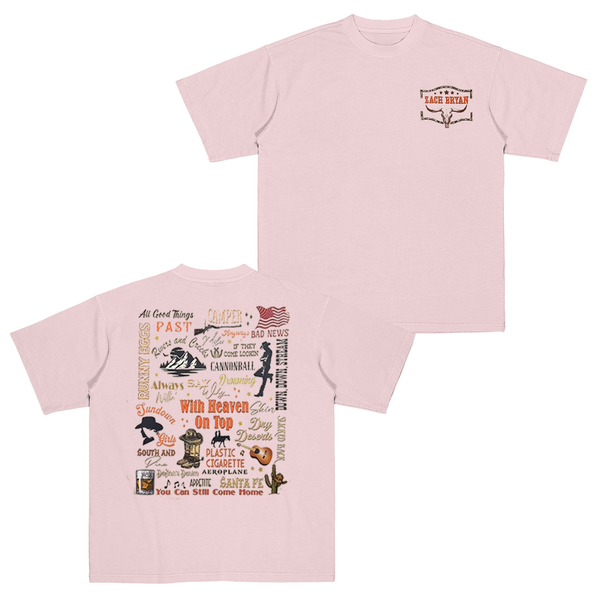 Zach Bryan Cotton Unisex T-shirt