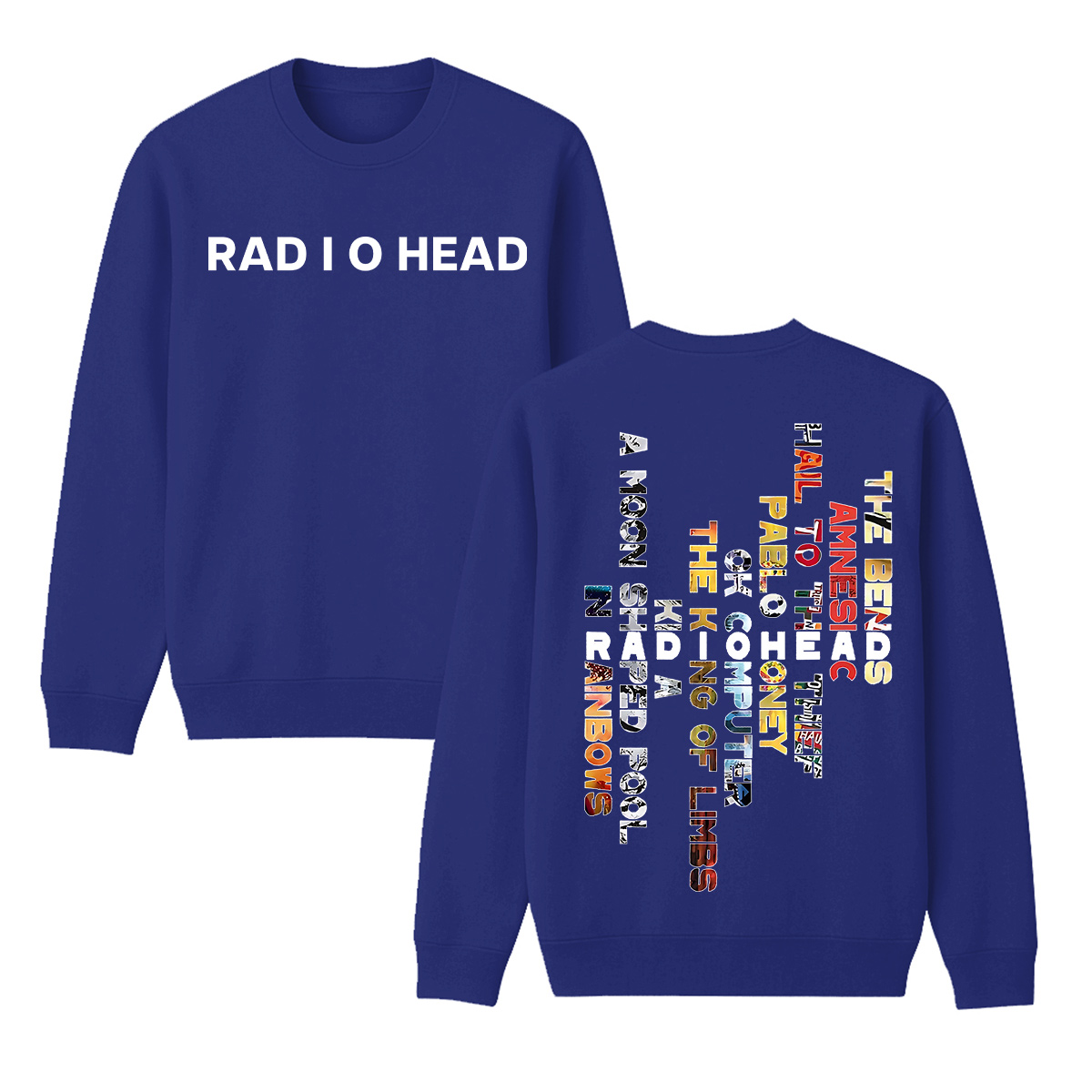 Radiohead Unisex Cotton Creneck Sweatshirt