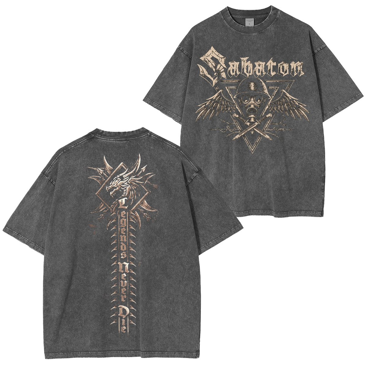 Sabaton Washed Unisex T-Shirt
