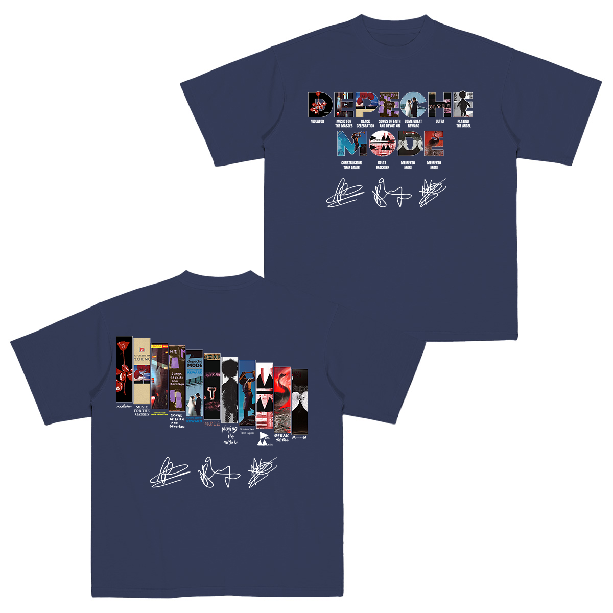 Depeche Mode Cotton Unisex T-shirt