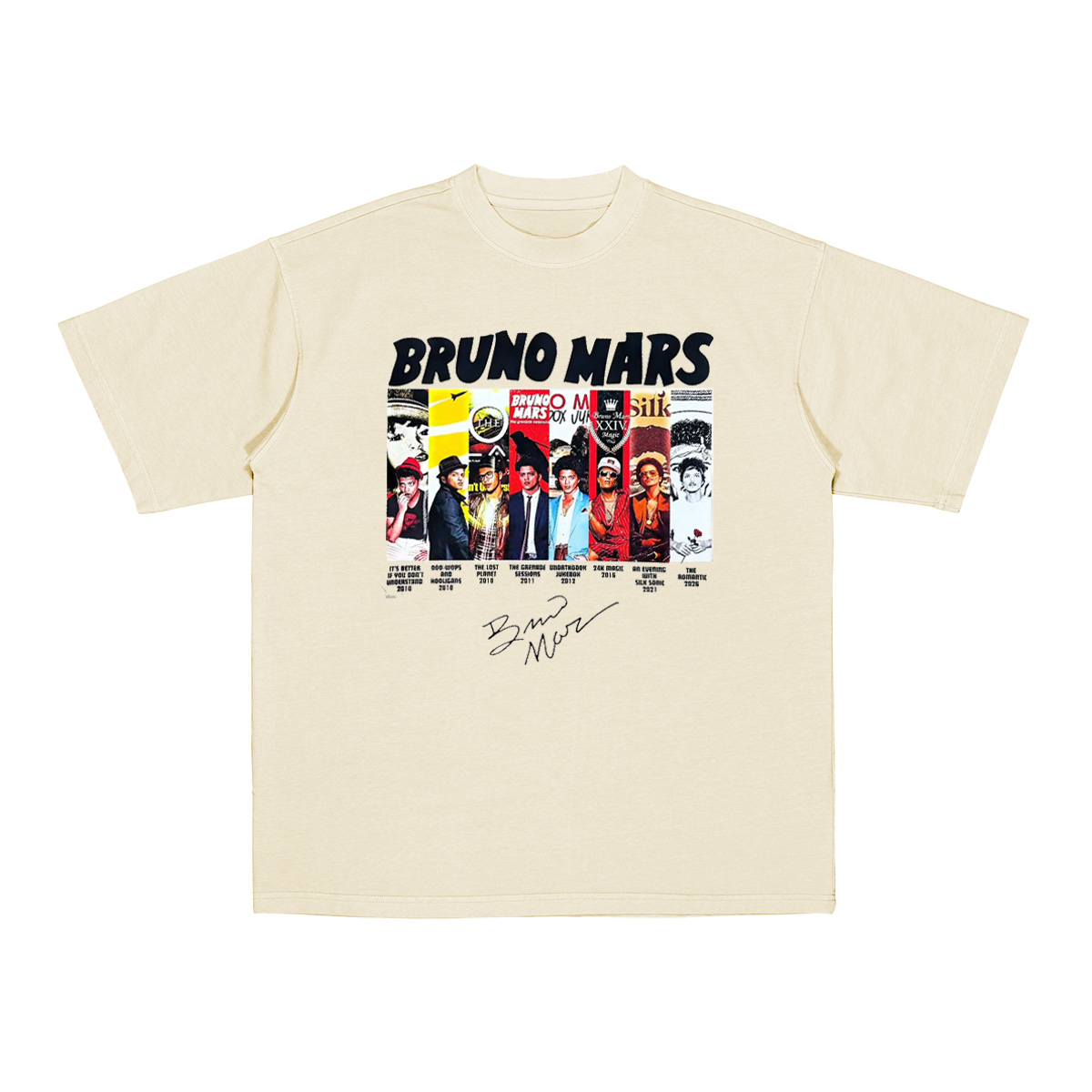 Bruno Mars Cotton Unisex T-shirt