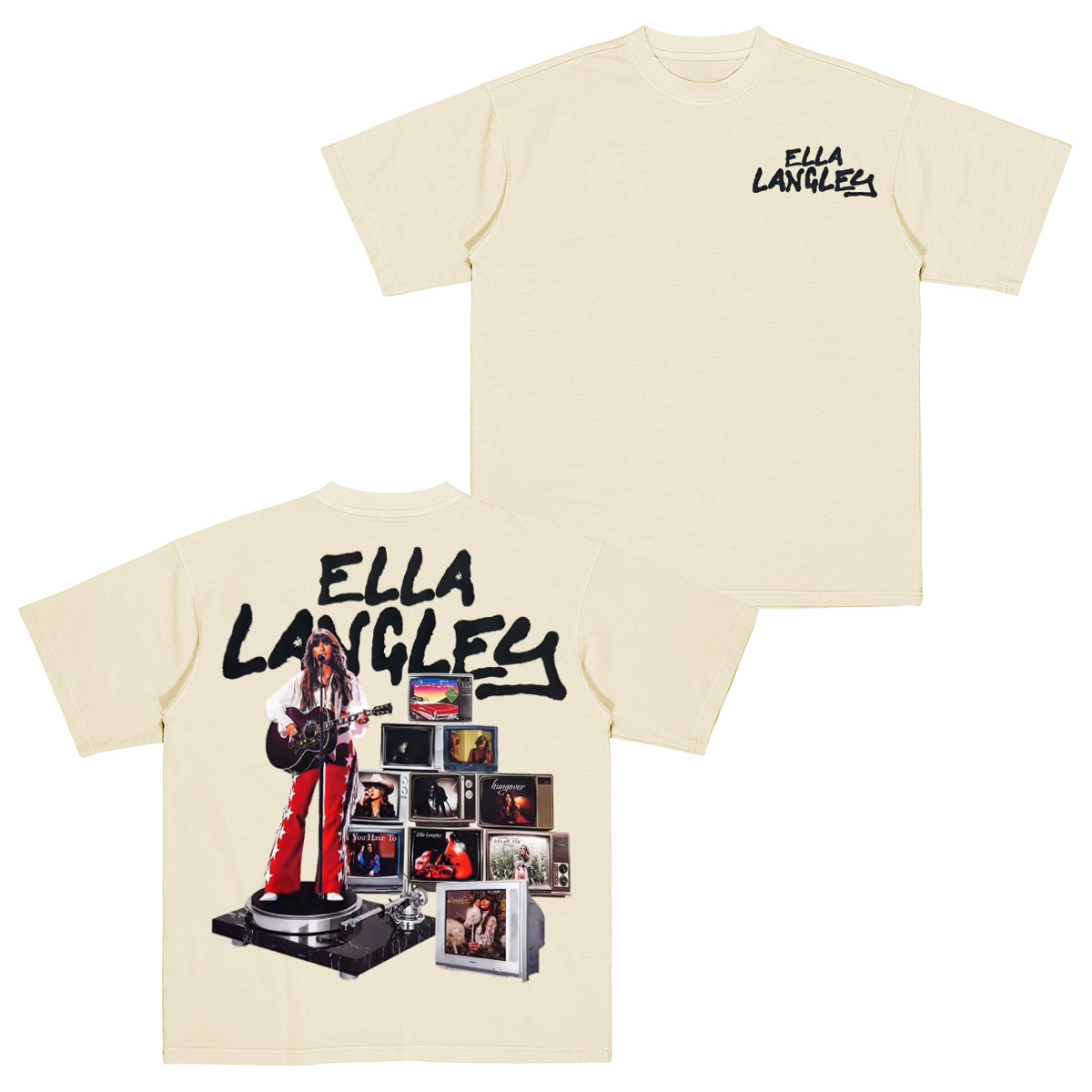 Ella Langley Cotton Unisex T-shirt