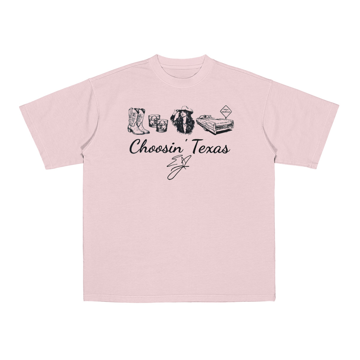Choosin' Texas Ella Langley Cotton Unisex T-shirt