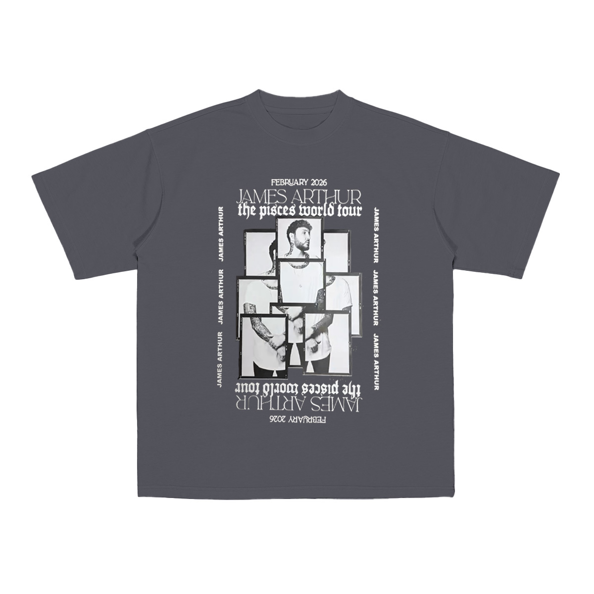 The Pisces World Tour James Arthur Cotton Unisex T-shirt