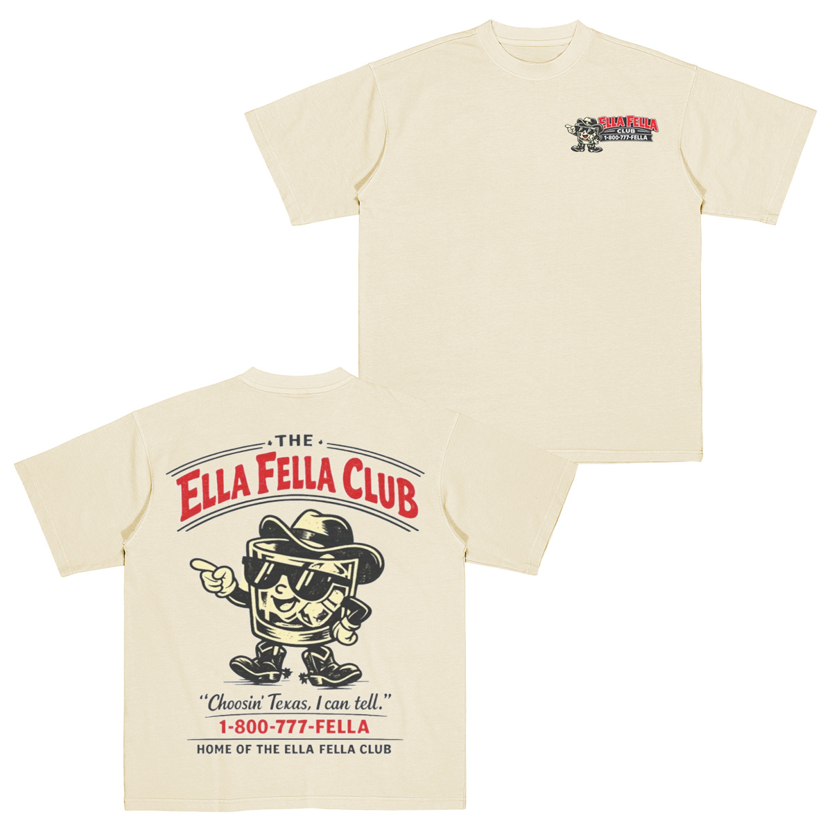 The Ella Fella Club Ella Langley Cotton Unisex T-shirt