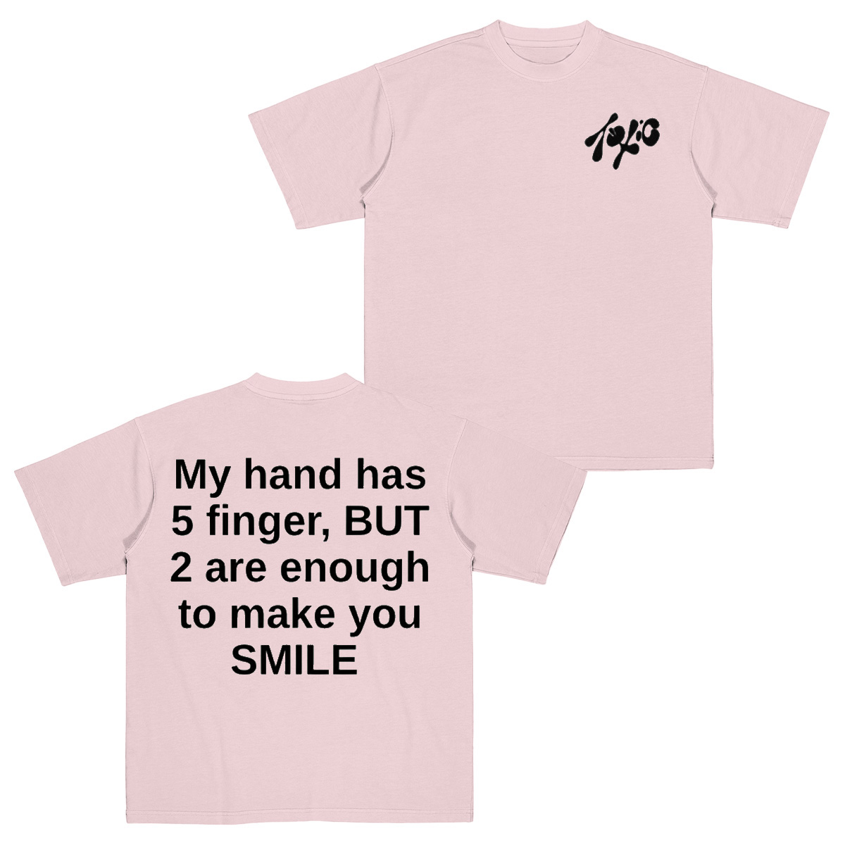 My Hand Is Enough For You Cotton Unisex T-shirt