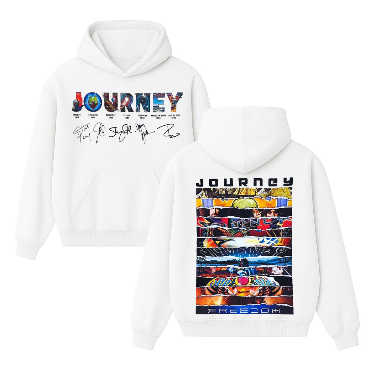 Journey Unisex Cotton Hoodie
