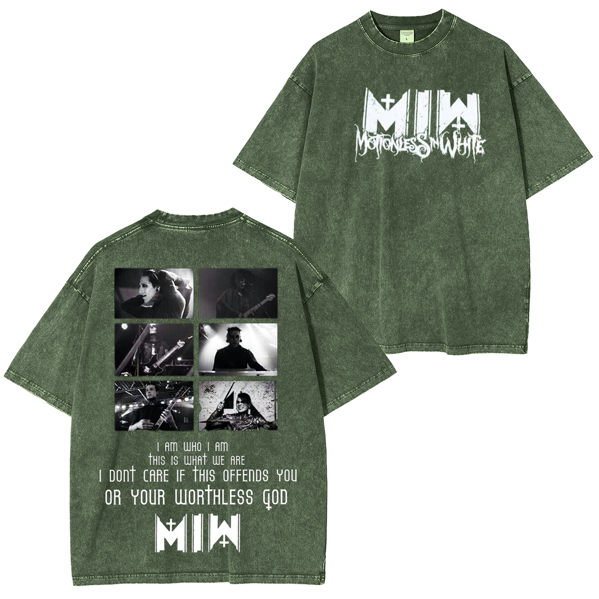 Motionless In White Washed Unisex T-Shirt