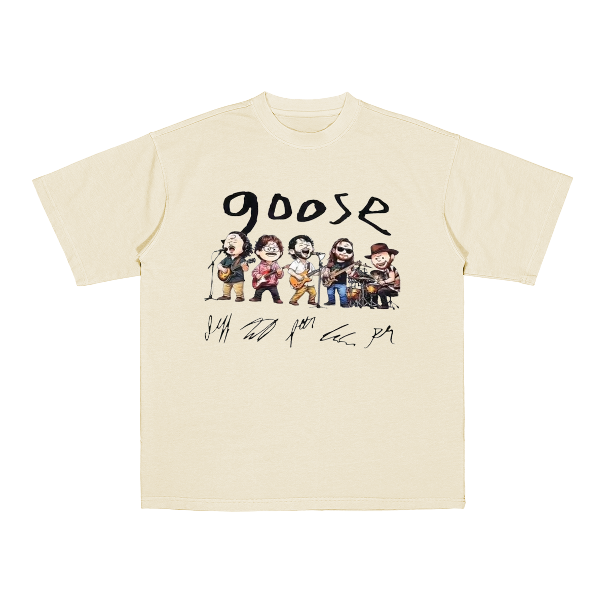Goose The Band Cotton Unisex T-shirt