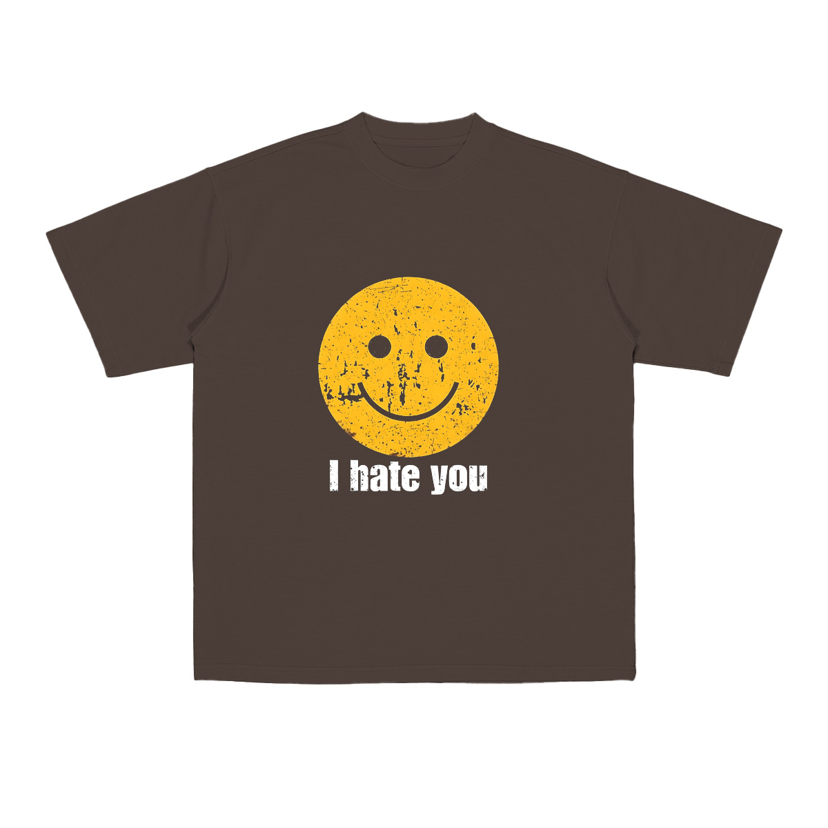 Smiley I Hate You - Funny Harry Meme Cotton Unisex T-shirt