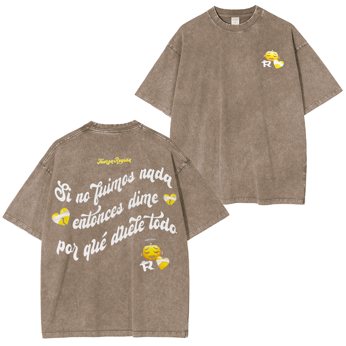 Fuerza Regida Washed Unisex T-Shirt