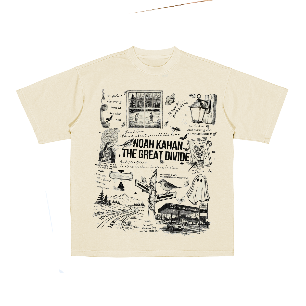 Noah Kahan The Great Divide Cotton Unisex T-shirt