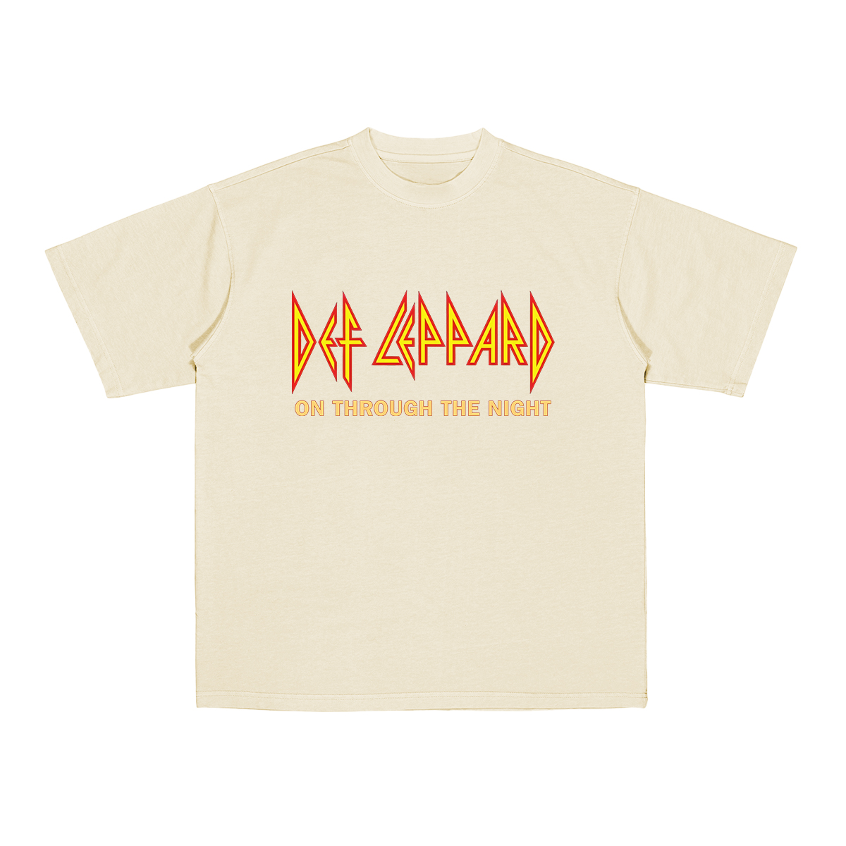 Vintage romance meets arena rock power. Def Leppard Cotton Unisex T-shirt